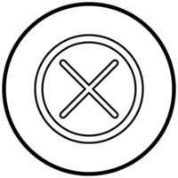 Close Icon Style vector