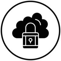 Cloud Data Icon Style vector