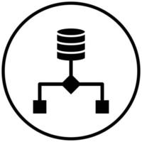 Data Flow Icon Style vector