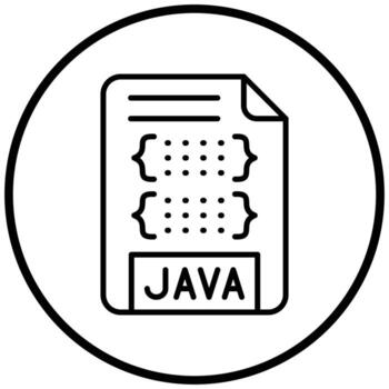 Javascript File Icon Style vector