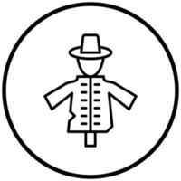 Scarecrow Icon Style vector