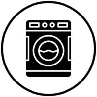 Washing Machine Icon Style vector