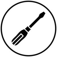 Screwdriver Icon Style vector