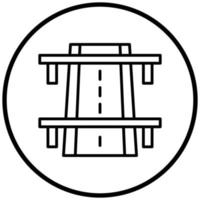 Highway Icon Style vector