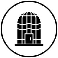 Birdcage Icon Style vector