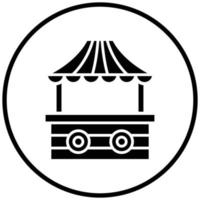 Stall Icon Style vector