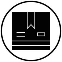 Delivery Box Icon Style vector