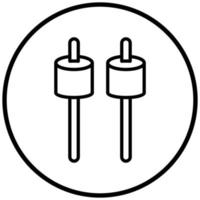 Marshmallow Icon Style vector