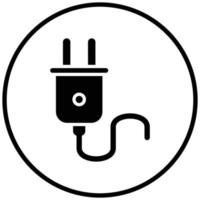 Power Plug Icon Style vector