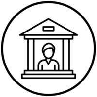 Personal Banking Icon Style vector