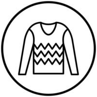 Sweater Icon Style vector