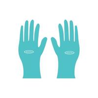 guantes logo vector