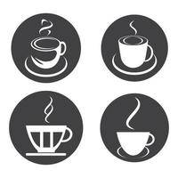 Coffee cup Logo vector