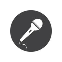 microphone icon vector