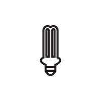 bulb logo . vector