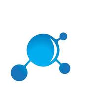 Molecule logo vector