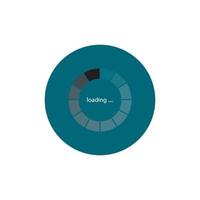 loading icon vector