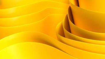 desktop wallpaper yellow gradient 3d wave photo