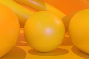 desktop wallpaper yellow gradient 3d wave photo