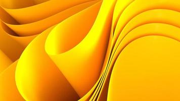 desktop wallpaper yellow gradient 3d wave photo