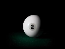Ball number 2 for Russian billiard pyramid photo