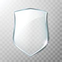 Glass Shield Acrylic Transparency Panel Vector