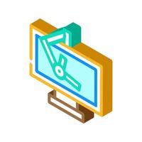 kuhlman architect equipment isometric icon vector illustration