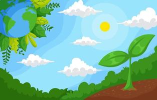 World Environment Day Concept vector