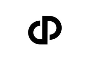 jp pj j p initial letter logo vector