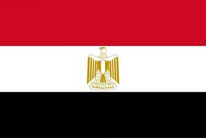 national flag of egypt vector