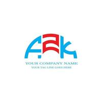 FZK letter logo creative design with vector graphic