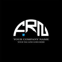 FRN letter logo creative design with vector graphic