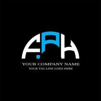 FPH letter logo creative design with vector graphic