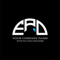 EPD letter logo creative design with vector graphic