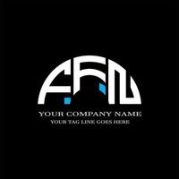 FFN letter logo creative design with vector graphic