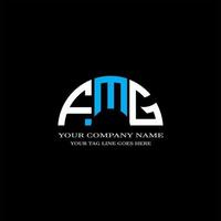 FMG letter logo creative design with vector graphic