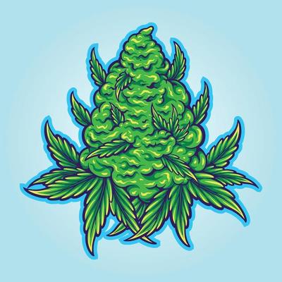 Weed leaf plant medicinal hemp