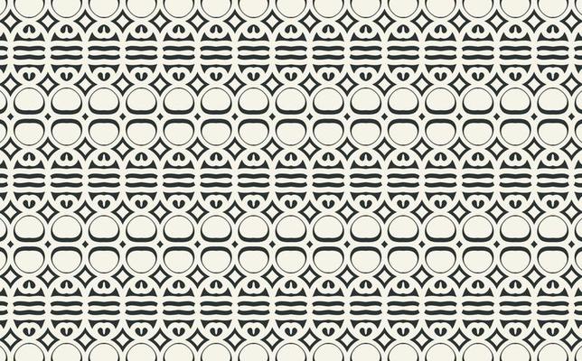 flat ornament line pattern design