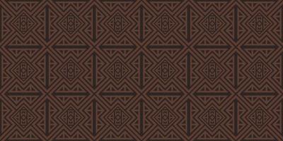 flat ornament line pattern design vector
