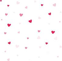 valentine background abstract. hearts wallpaper. heart on white background. valentine day background vector