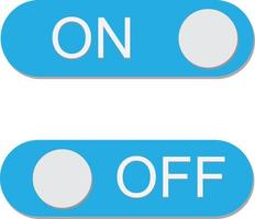 On Off switch Icon on white background. On Off switch sign. flat style. On Off switch icon for your web site design, logo, app, UI. vector