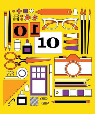 Fashion designer old tools elements