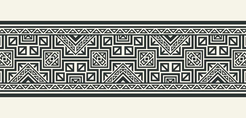 flat ornament line pattern design