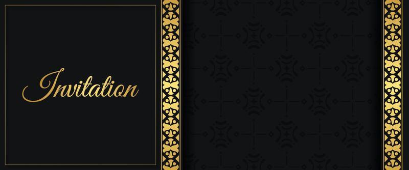 luxury invitation background style ornamental pattern