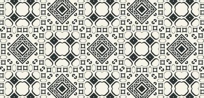 flat ornament line pattern design vector