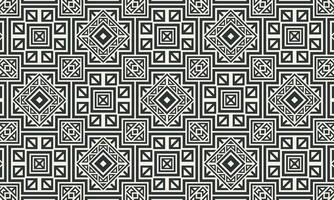 flat ornament line pattern design vector