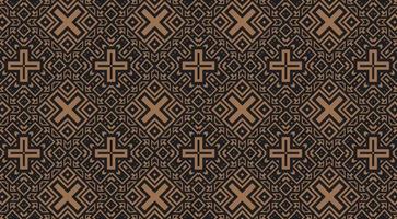 flat ornament line pattern design vector