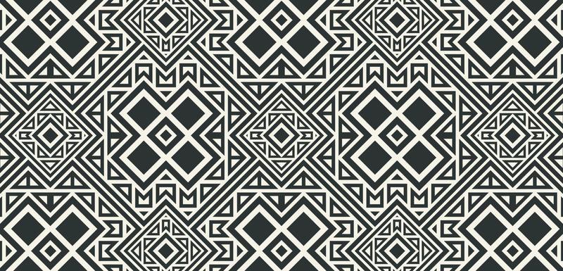 flat ornament line pattern design