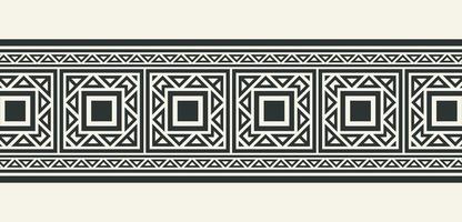 flat ornament line pattern design vector