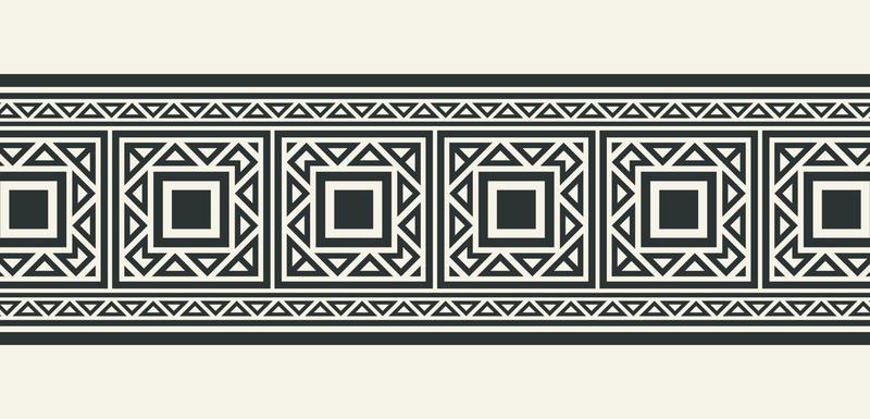 flat ornament line pattern design